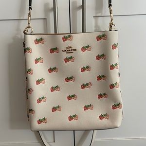Strawberry Coach Mollie Bucket Bag.